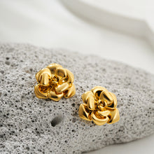 Load image into Gallery viewer, Blossoms Rose Gold Earring