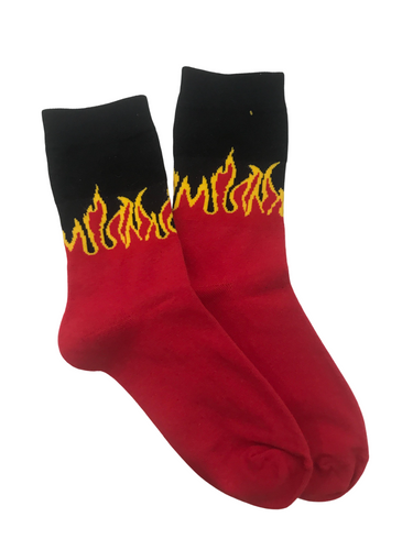 Red Fire Socks