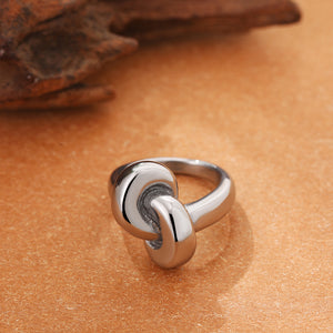 Knot Silver Ring