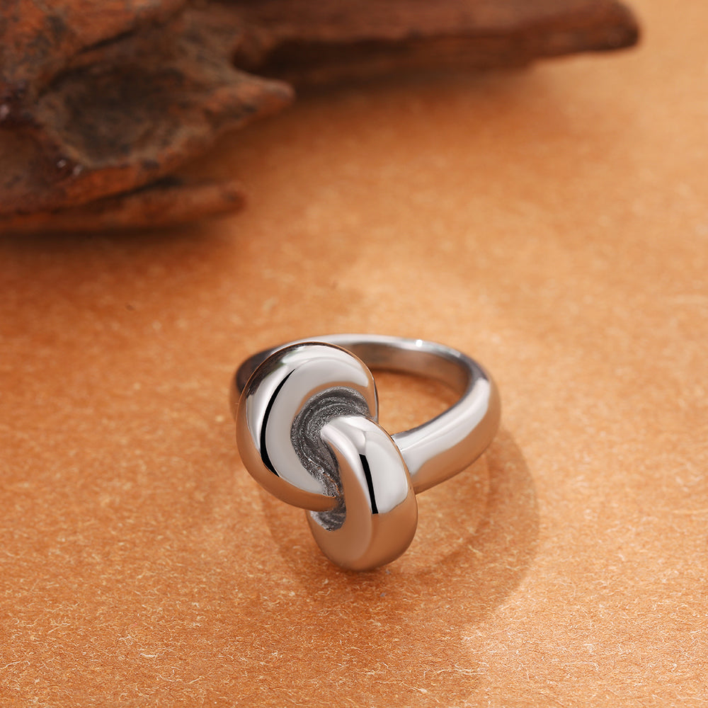 Knot Silver Ring