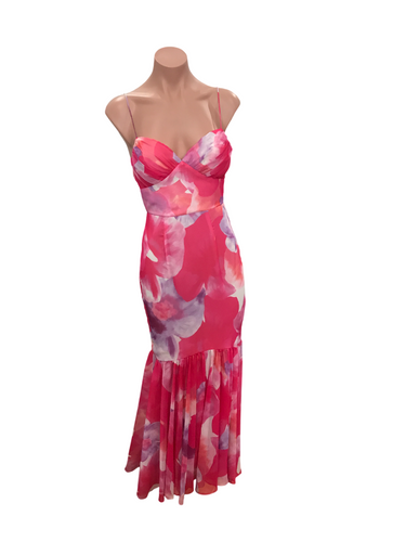 Pink Dye Maxi Dress