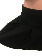 Load image into Gallery viewer, Black Tennis Skirt