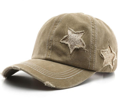 Star Baseball Cap - Sand