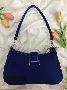 Blue Denim Handbag