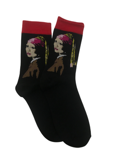 Lady in Socks