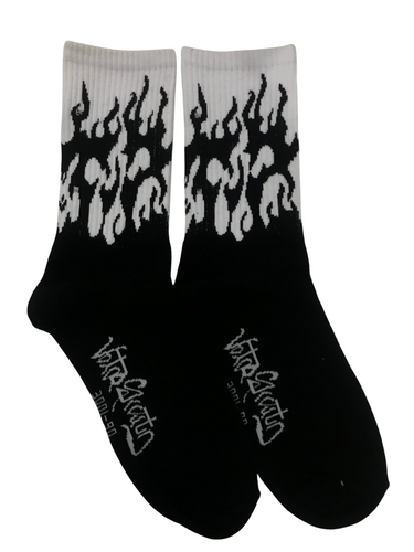 Black Fire Socks