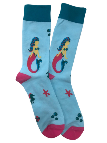 Blue Mermaid Socks
