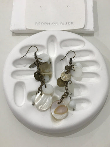 Boho Sea Glass Earring