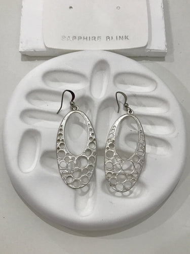 Boho Dangle Silver Earring
