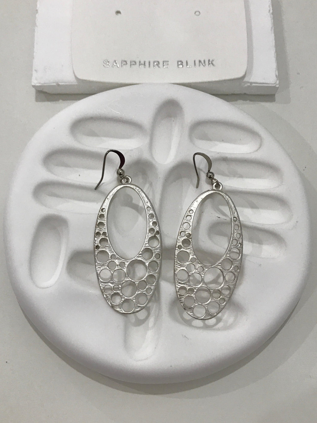 Boho Dangle Silver Earring