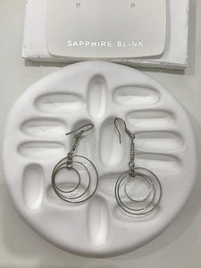 Boho Triple Hoop Earring
