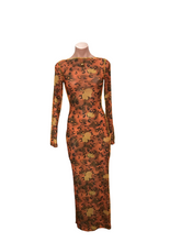 Load image into Gallery viewer, Mesh Long Sleeve Dress