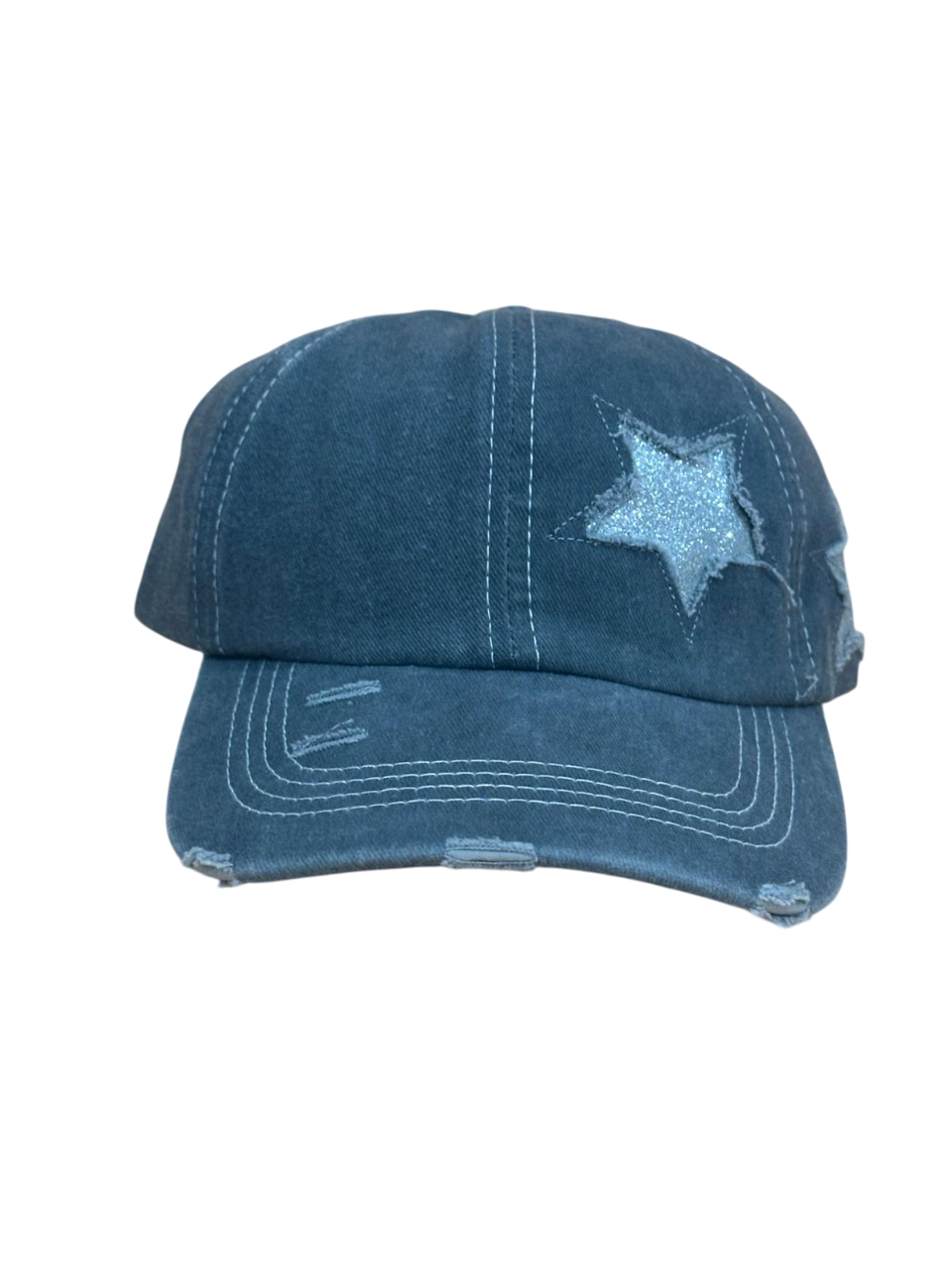 Star Baseball Cap - Light Grey