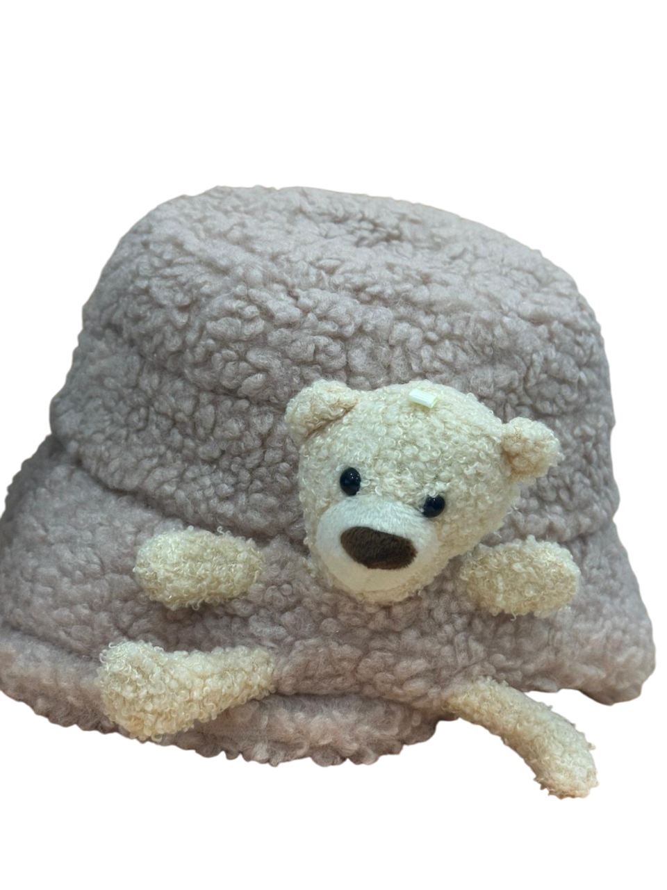 Teddy Bear Bucket Hat - Pink