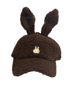 Winter Rabbit Black Brown