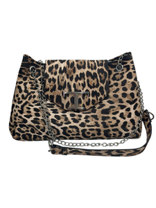 Leopard Shoulder Handbag
