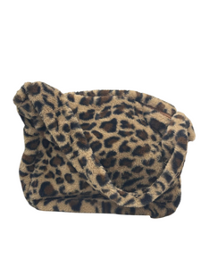 Leopard Fluffy Handbag