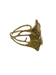 Fortress Gold Bangle
