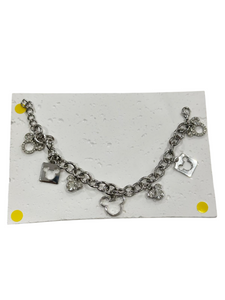 Ornament Minnie Silver Bracelet