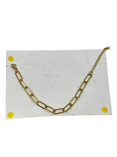 Chain Gold Bangle