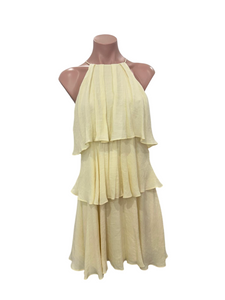 Yellow Ivy Mini Dress