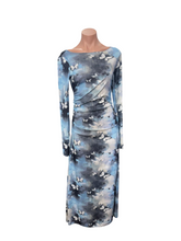 Load image into Gallery viewer, Y2K Buttefly Midi Dress
