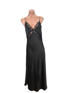 Lacey Black Midi Dress