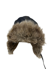 Load image into Gallery viewer, Trapper Hat - Black