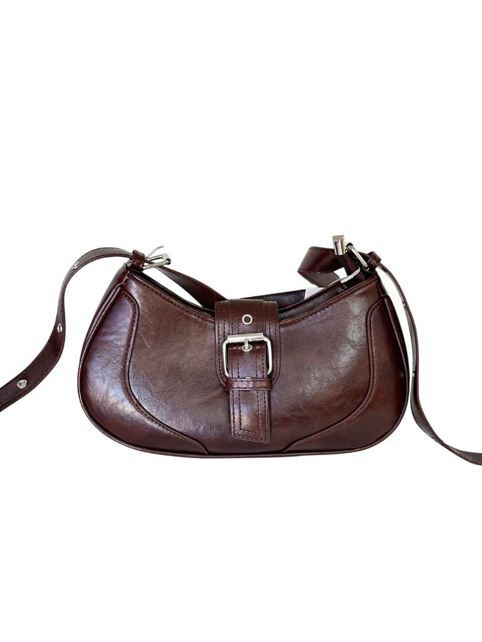 Maroon Belt Handbag