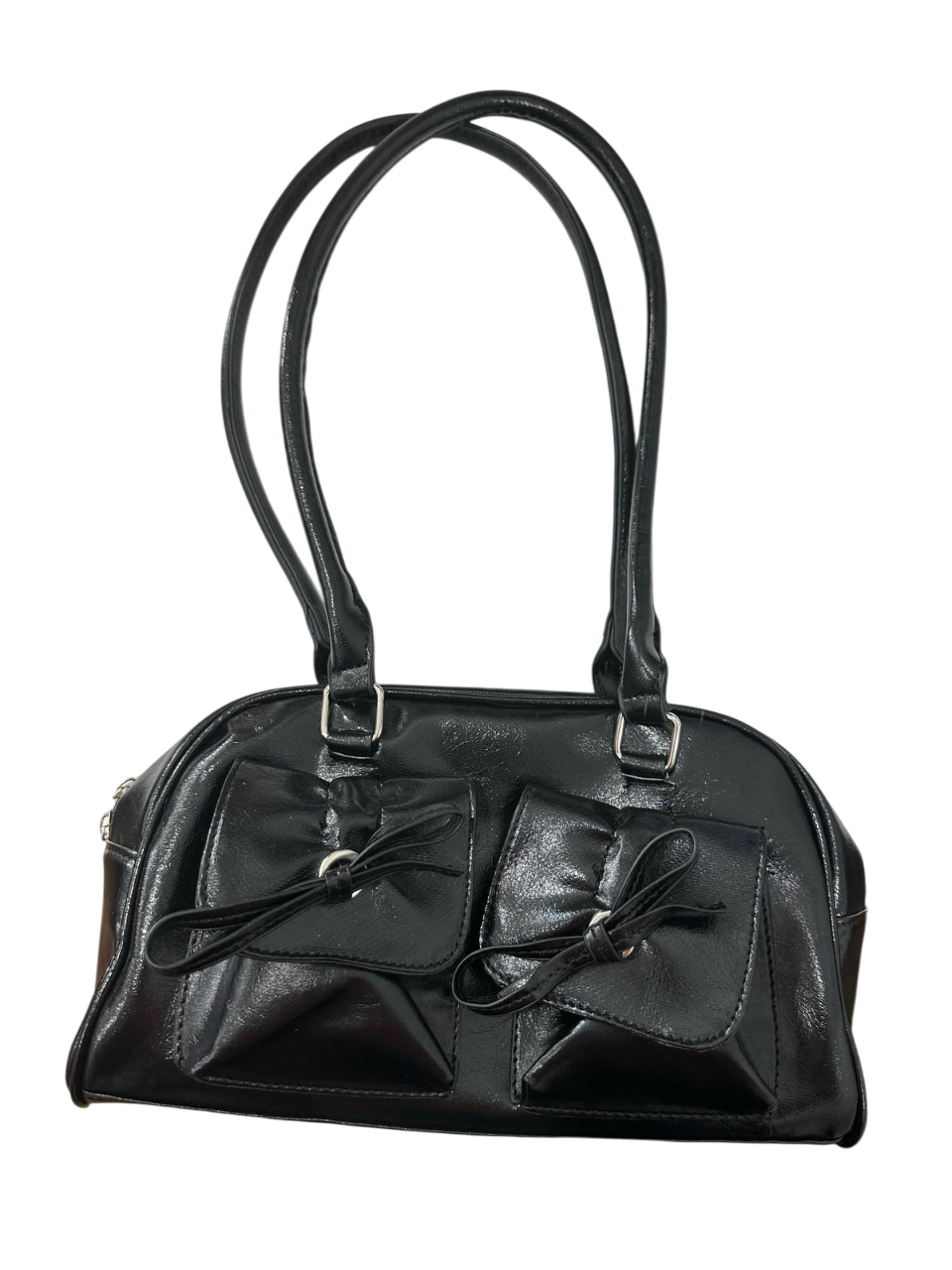 Double Pocket Shoulder Bag