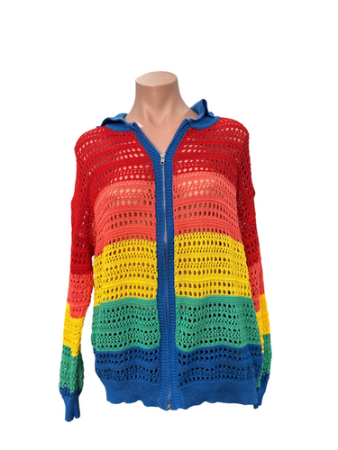 Rainbow Outer Cardigan