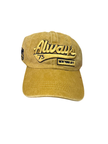 Always Baseball Cap - Yellow