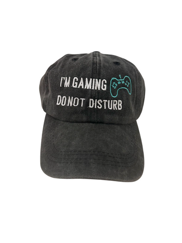I'm Gaming Do Not Disturb Baseball Cap