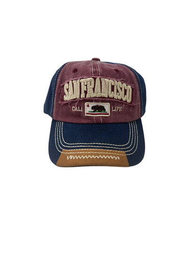 San Francisco Baseball Cap - Maroon