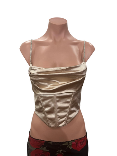 Corset Satin Top