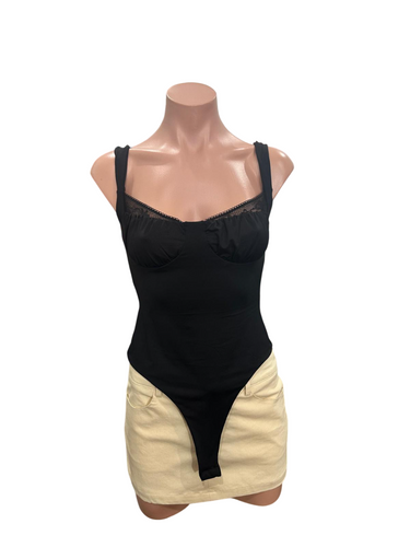 Black Swimsuit Top
