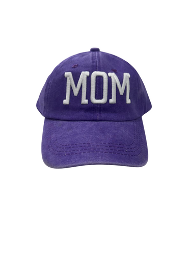 Purple Mom Cap