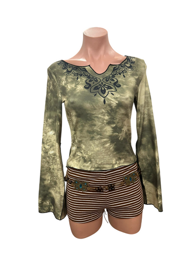Y2K Fairy Mesh Top
