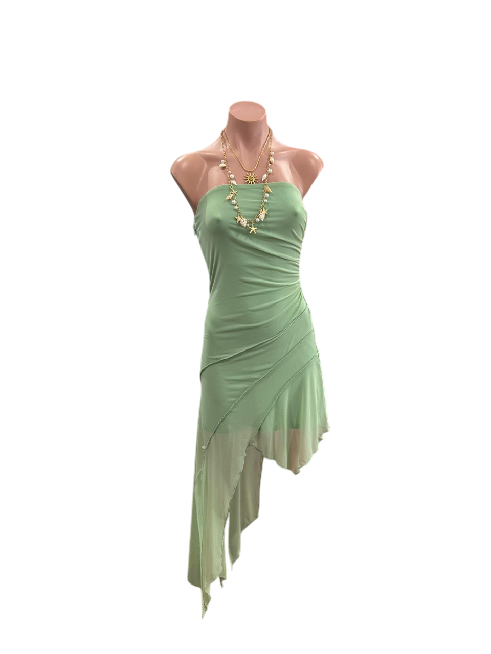 Green Sands Mini Dress