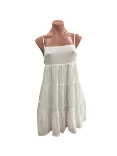 White Pigeon Mini Dress