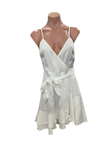 Ruffle Hem Mini Dress