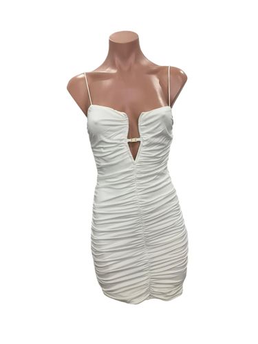 Ruched Bodycon Mini Dress