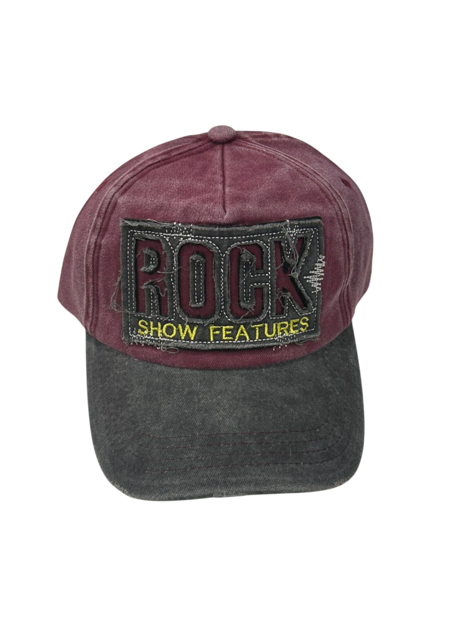 Rock Maroon Baseball Cap