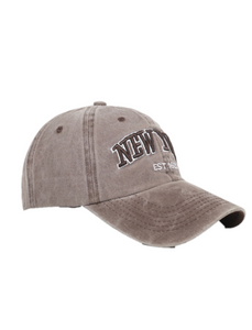 NY est.1625 Baseball Cap - Brown