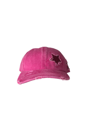 Star Baseball Cap - Hot Pink