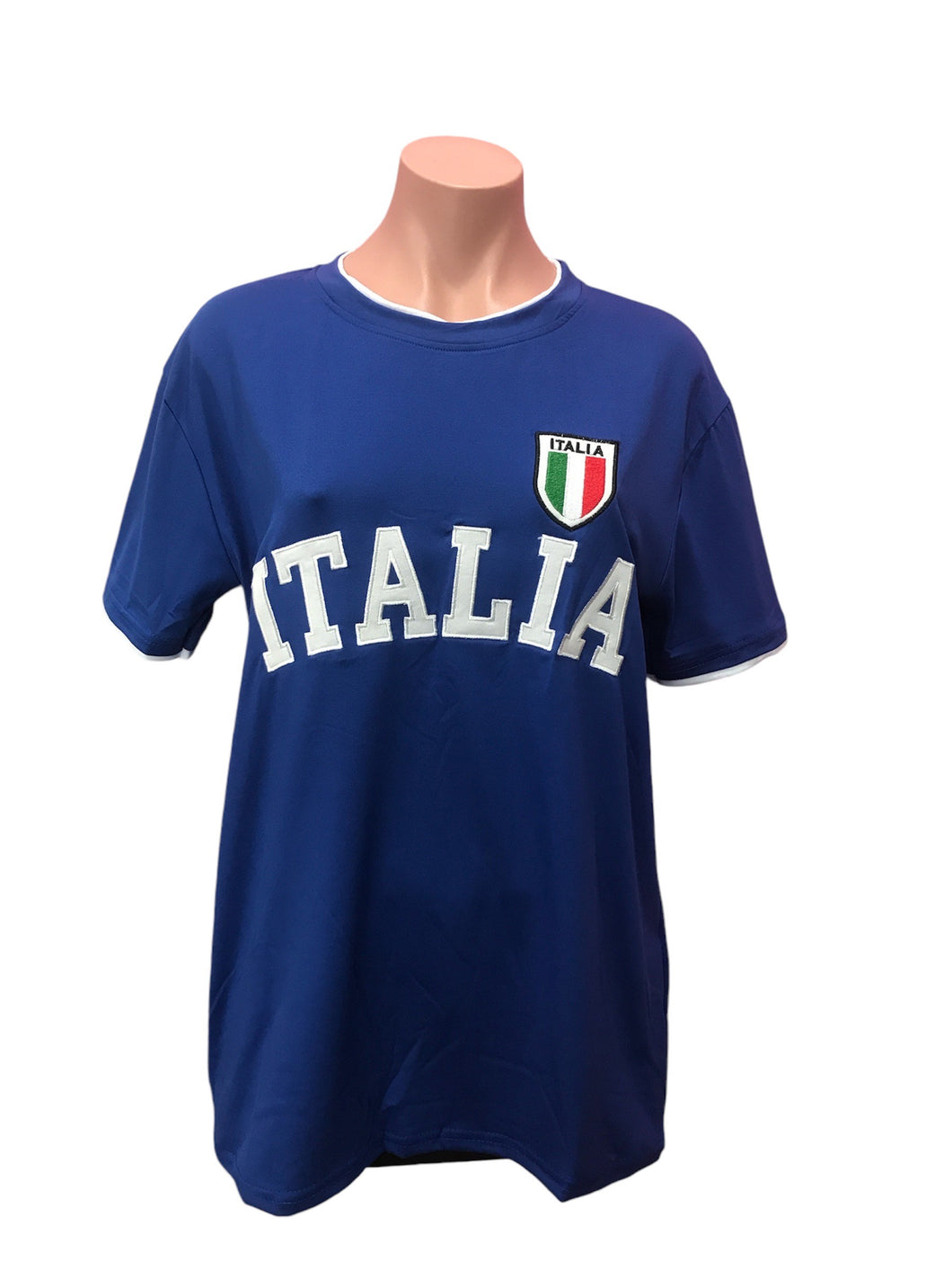 Italia Oversize Tee Blue