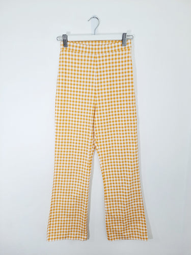 Chic Check Pants Regular Fit Coral